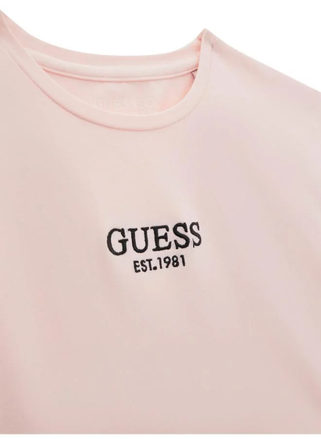 GUESS Kids Logo Short Sleev T-Shirt