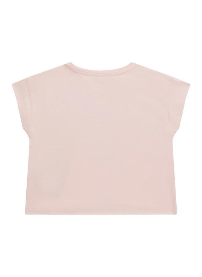 GUESS Kids Logo Short Sleev T-Shirt  - Image 2
