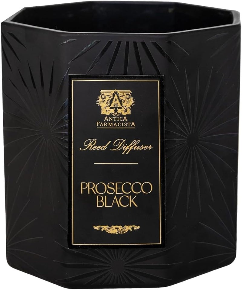 Antica Farmacista Antica Farmacista Lemon Verbena 3-Wick Oversized Candle - Premium Scented Candle - Luxury Gift for Women & Men - Beautiful Decorative Candle - 3 Wick Oversized Candles - Prosecco Black 