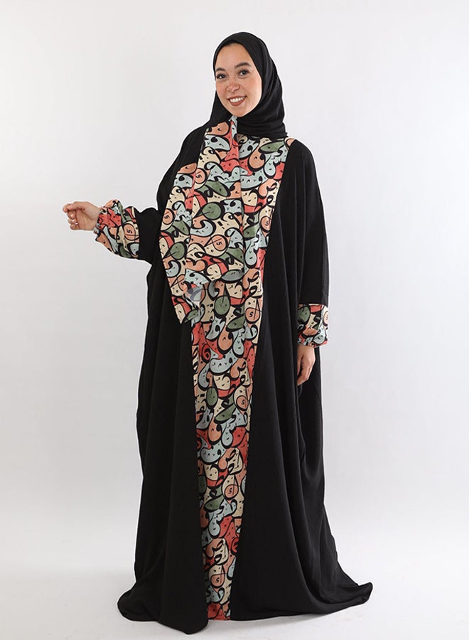 تاي شوب - التراث إسدال - أسود، بيج فاتح وأخضر نسائي