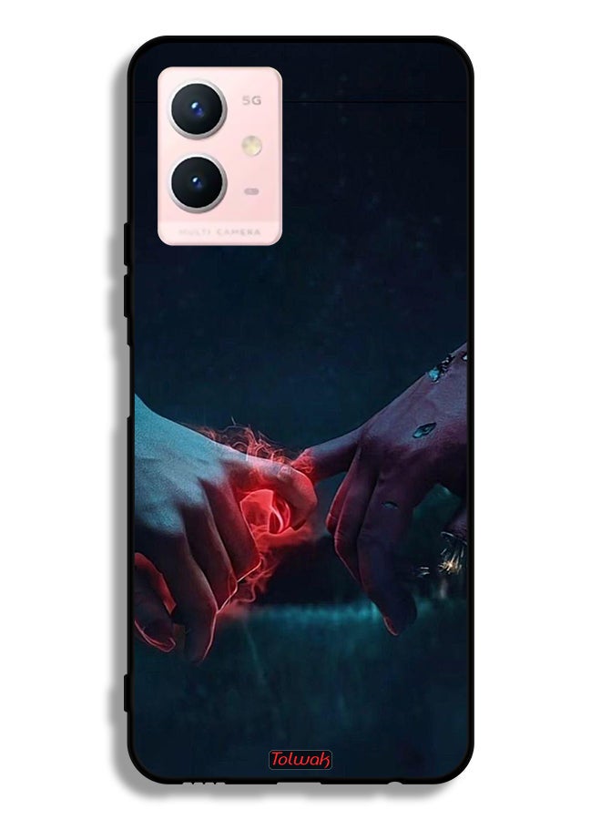 Tolwak غطاء حماية Vivo Y33s 5G بأيدي مشتعلة - Image 2