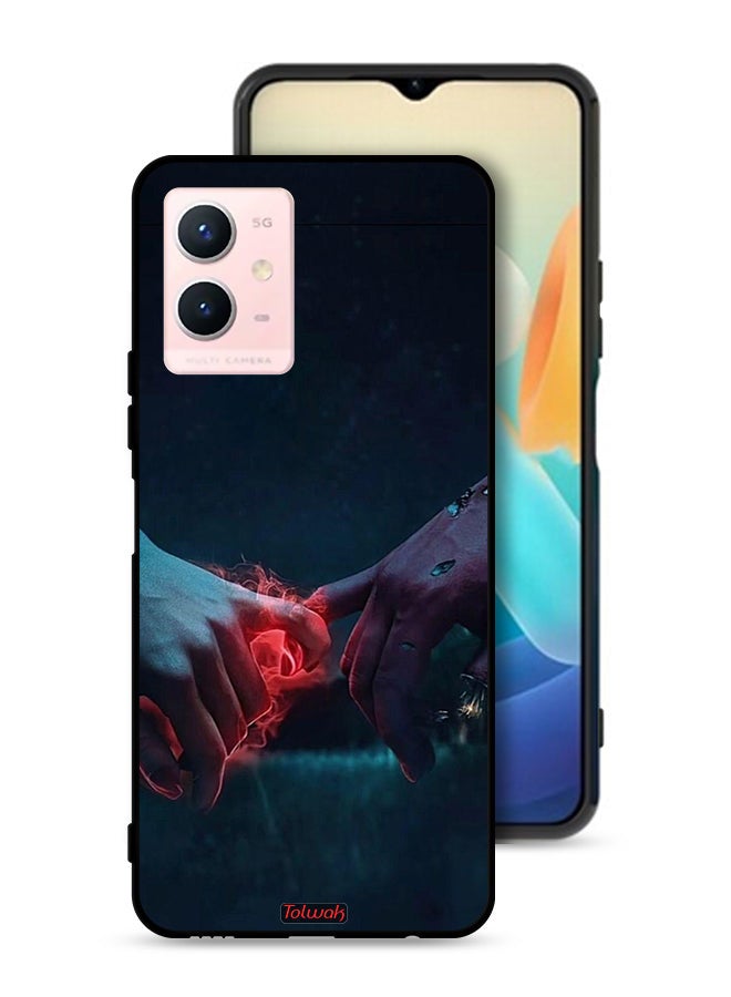 Tolwak غطاء حماية Vivo Y33s 5G بأيدي مشتعلة - Image 1