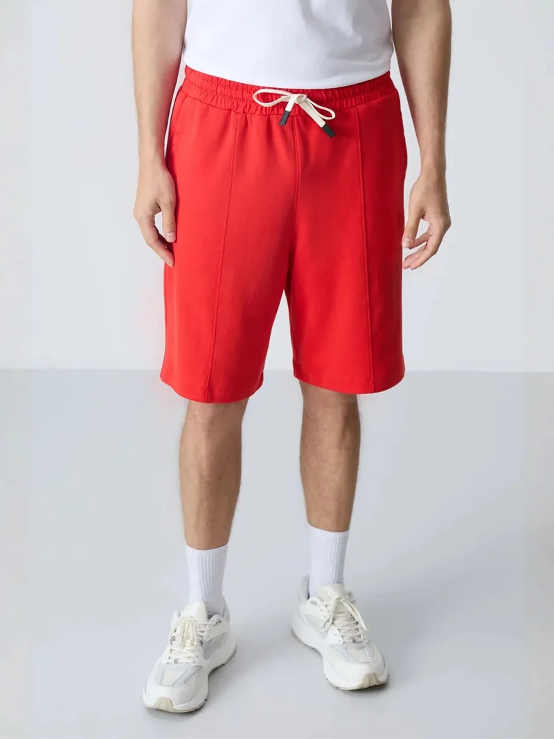 تومي لايف TOMMY Men's Cotton-blend Sweat Shorts