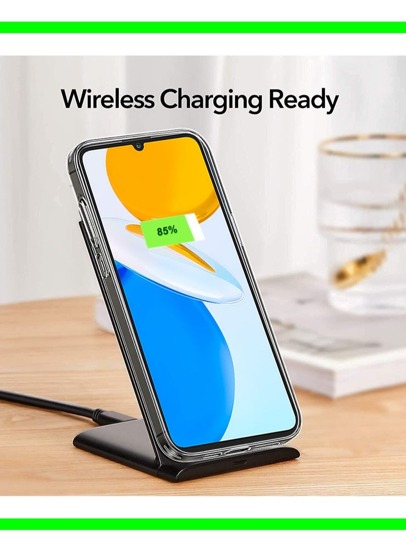 تشابي لاين  غطاء حماية من الركن الناعم من مادة TPU لهاتف Honor X7 4G شفاف - Image 3