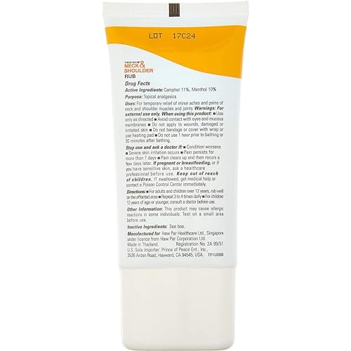 Tiger Balm Neck/Shoulder Rub,Tiger Balm 5 Pk - Image 3