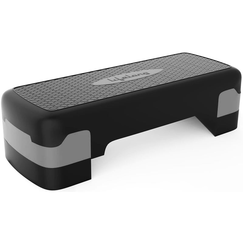Lifelong Polypropylene Exercise Fitness Stepper for Exercise Aerobics Stepper | Max Weight 200kg (Black & Grey) - Image 5