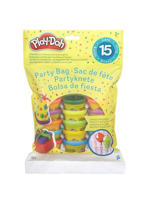 Play-Doh Party Bag  Includes 15 One-Ounce Cans Of Play-Doh Brand Modeling Compound