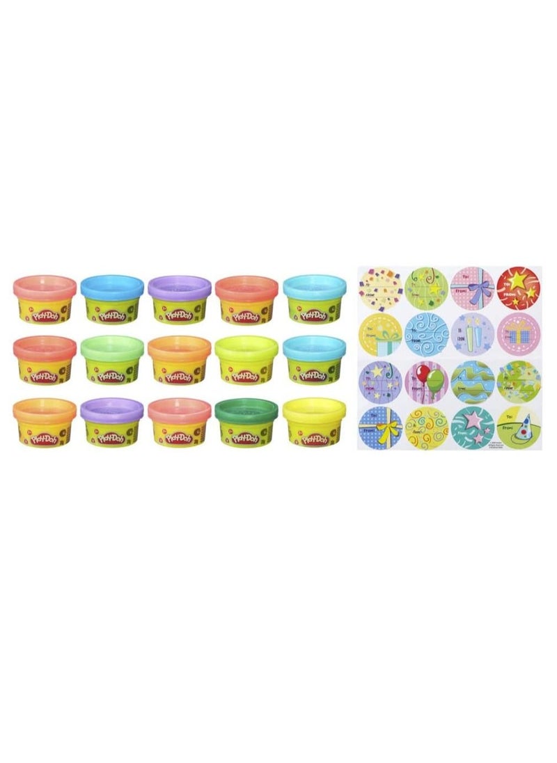 Play-Doh - Play-Doh Party Bag  Includes 15 One-Ounce Cans Of Play-Doh Brand Modeling Compound - Image 1