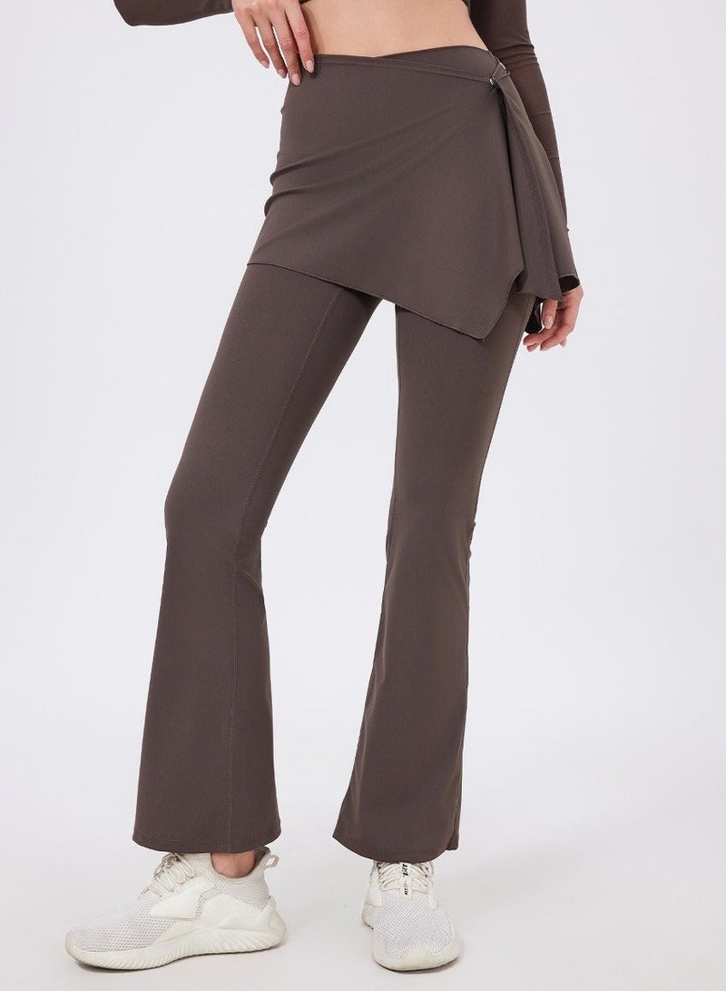 SVL Tala Modest Flared Leggings with Detachable Skirt - Image 1