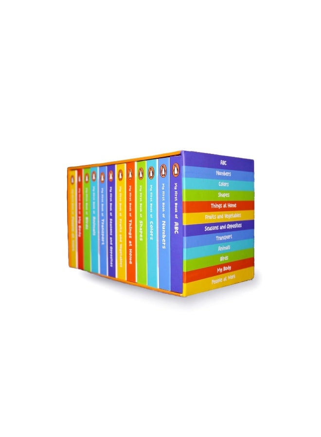 My First Box of Books (Penguin Early Learning Library): A Boxset of 12 Illustrated Board Books for Kids, Toddlers  - Image 2