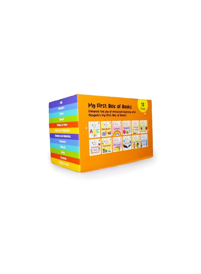 My First Box of Books (Penguin Early Learning Library): A Boxset of 12 Illustrated Board Books for Kids, Toddlers  - Image 4