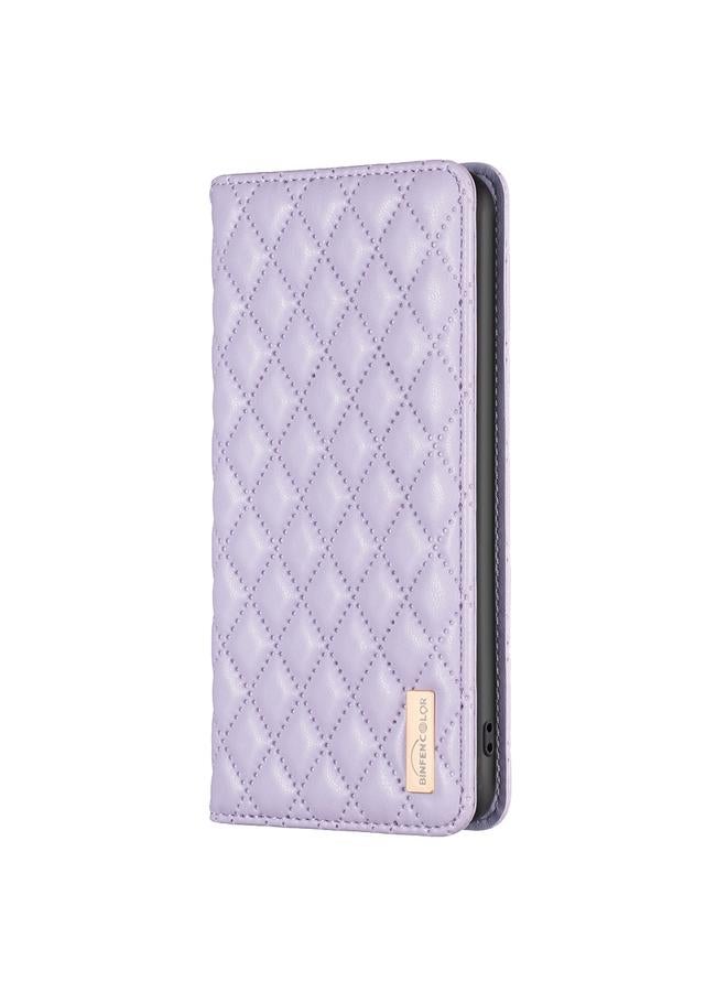 S-TOP Case For OPPO A94 5G / F19 Pro+ Diamond Lattice Magnetic Leather Flip Phone Case - Image 2