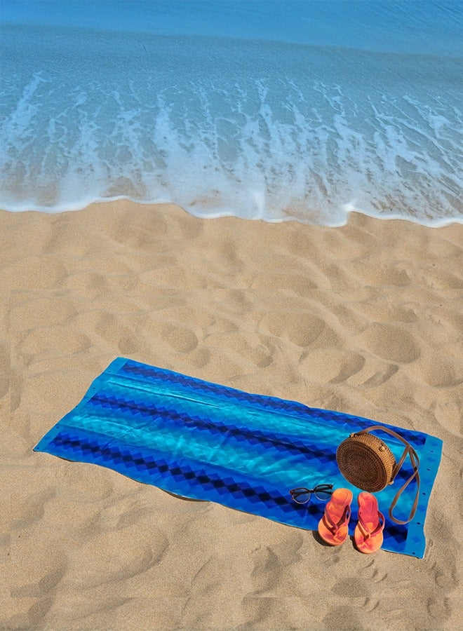 PACHA HOME Luxury 100% cotton beach towel - 95 x 175 cm for perfect comfort.  - Image 4