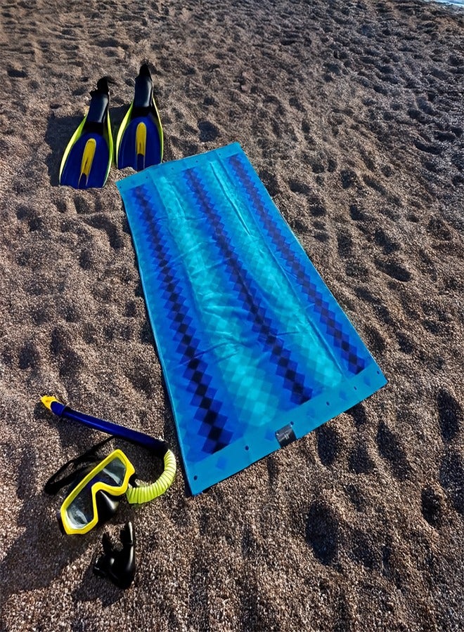 PACHA HOME Luxury 100% cotton beach towel - 95 x 175 cm for perfect comfort.  - Image 3