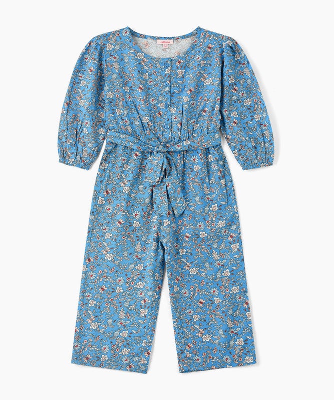 Jelliene GIRLS BEAUTIFUL AOP WOVEN JUMPSUIT - Image 1