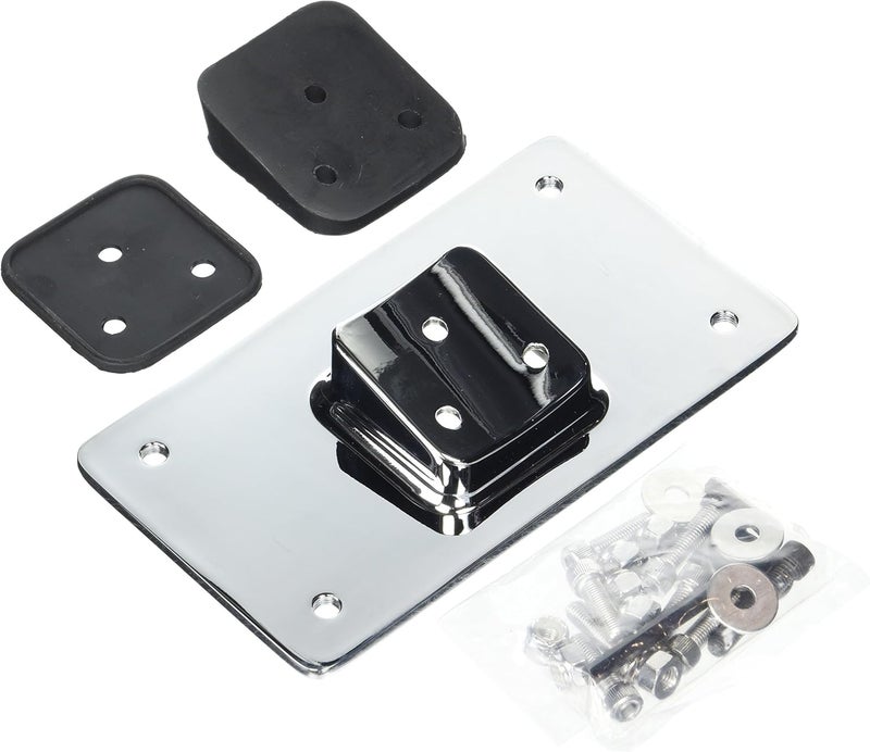 HardDrive 33-606 Chrome License Plate Bracket Kit Fender Mount