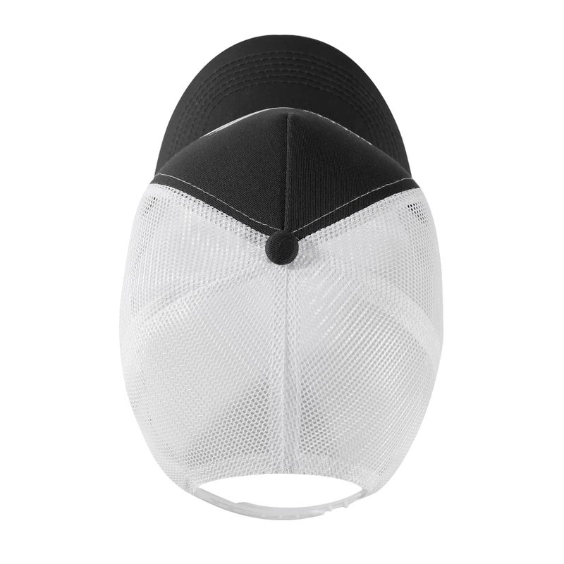 VIONLAN Baseball Cap American Flag Trucker Hat for Men Women 3D Embossed Logo Adjustable Outdoor Mesh Snapback Hat - Image 4