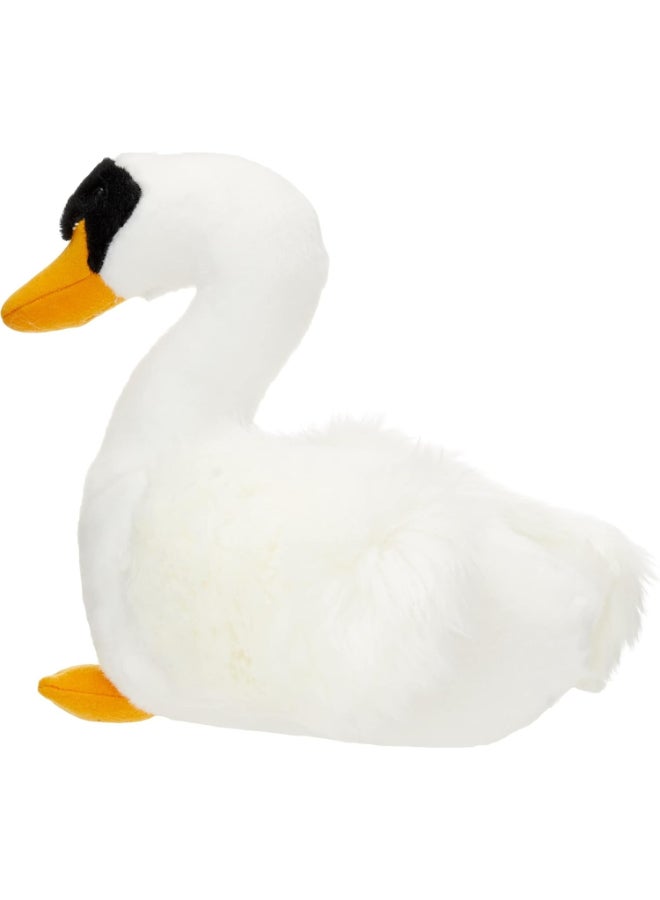 Aurora Flopsie Grace Swan 12 Inch Plush Toy, Soft White Swan Stuffed Animal for Kids, Toddlers and Collectors - Image 2