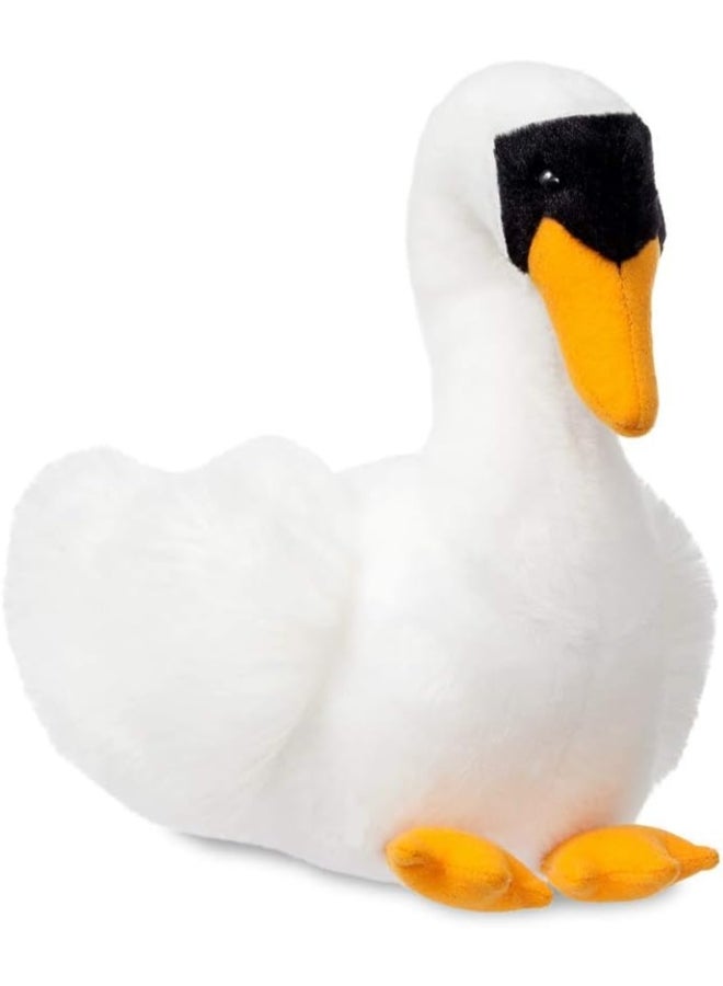 Aurora Flopsie Grace Swan 12 Inch Plush Toy, Soft White Swan Stuffed Animal for Kids, Toddlers and Collectors - Image 1