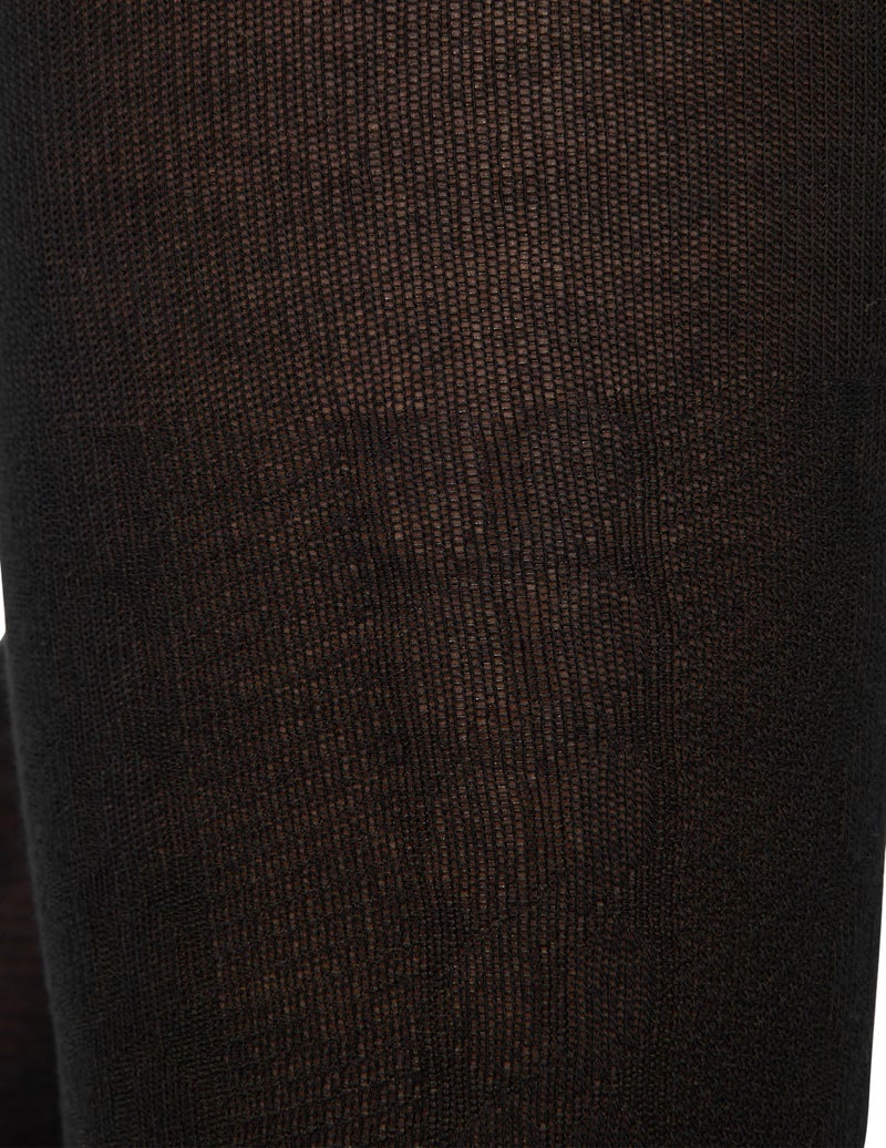 HUE Women's Sweater Tights, New Black Cable, Small-Medium - Image 3