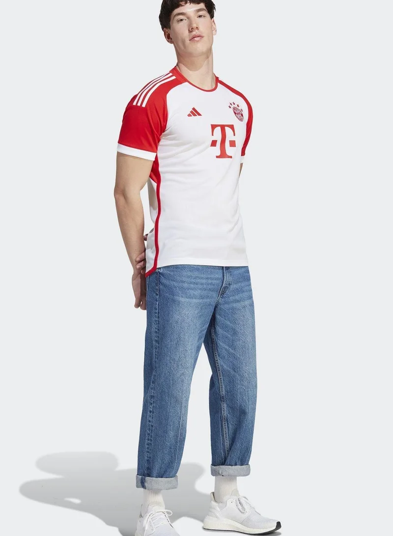 Adidas  Fcb H Jsy White Football Jerseys XS for Men | Best Price UAE