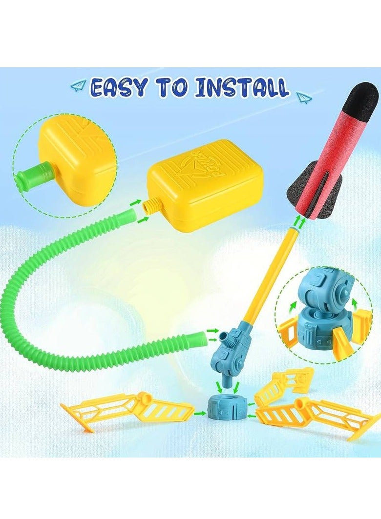 general Rocket Toys Kids Toy Launcher 3-12 Boys Girls Outdoor Toys Boys Toys Garden Toys Stomp Toys Rocket Kids Toys Gifts for boys - Image 3