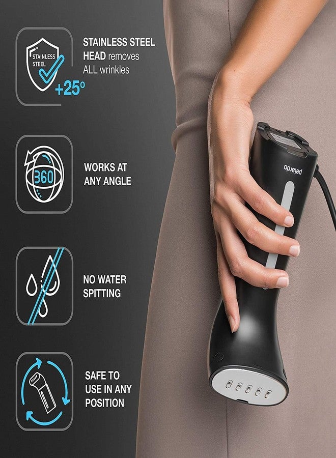 Polardo - Travel Garment Steamer, Black' for ASIN 'B089DD62DW (Black) - Image 3