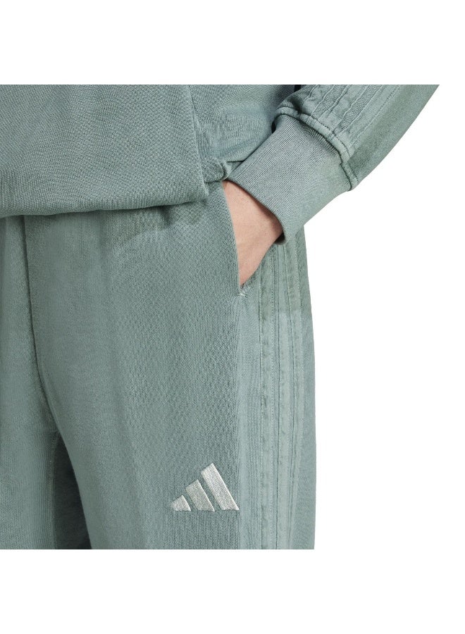 Adidas M A Szn W Ft Pt Green Training Pants For Men XS  - Image 5