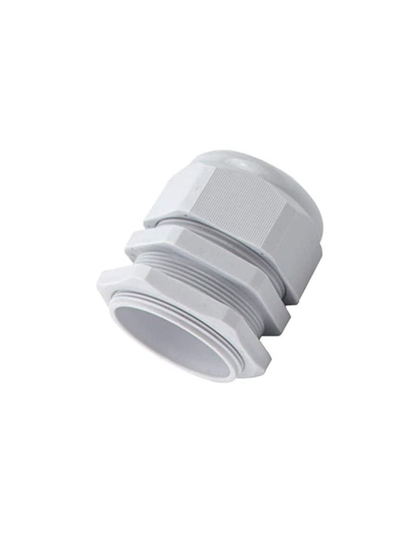 Armoured Cable Gland Kit for Outdoor Sockets and Junction Boxes & Industrial Use with Lock Nut PVC Shroud and Earth Tag (16S, BW) - Image 3