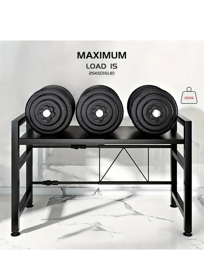 Multi functional extendable microwave rack, kitchen storage rack, desktop organizing shelf, suitable for kitchen, living room, bedroom, study, etc - Image 3