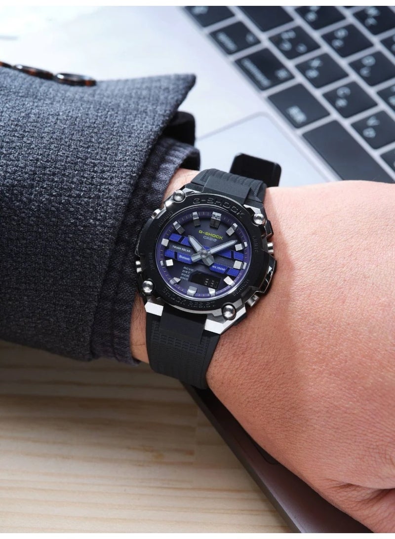 G-SHOCK Premium Analog-Digital Men Watch - GST-B600A-1A6DR - Image 3