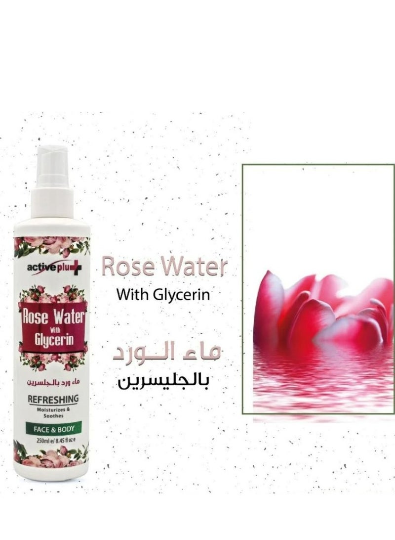ACTIVEPLUS Rose Water 250 ML - Image 2