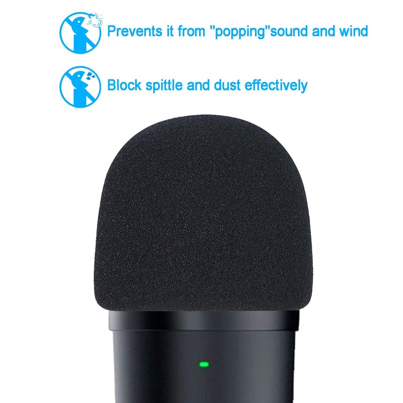 SUNMON Seiren Mini Pop Filter Foam Cover - Professional Mic Windscreen Wind Cover for Razer Seiren Mini USB Streaming Microphone to Minimise Plosives - Image 5