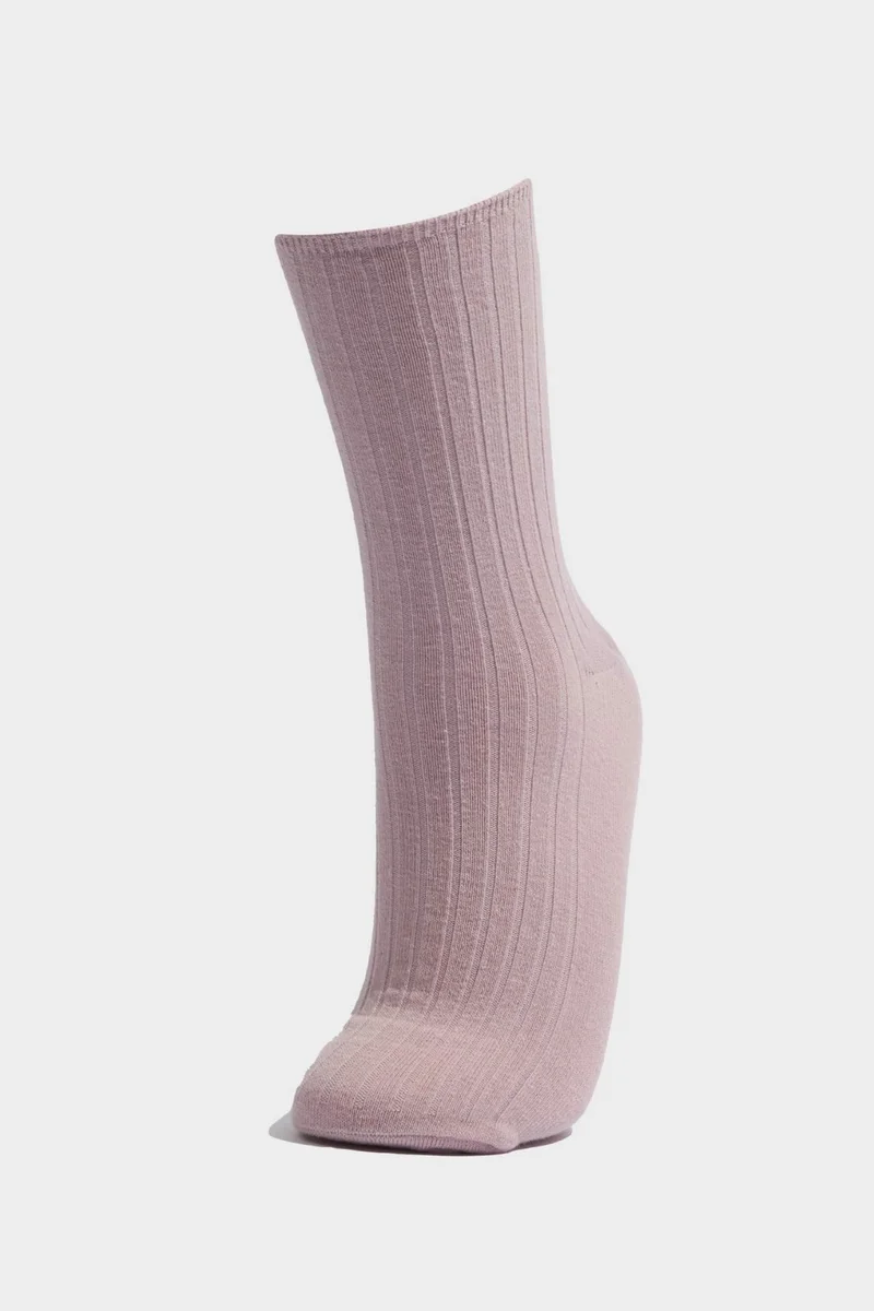 Defacto Woman 5 Piece Cotton Long Socks