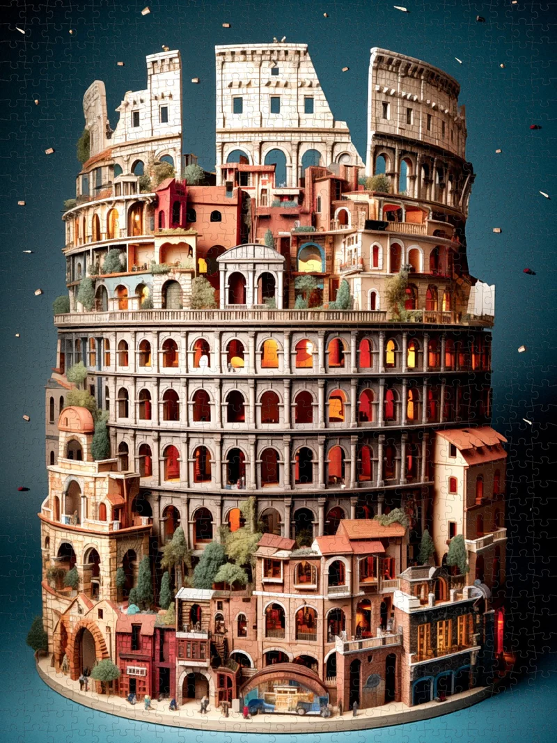 اناتوليان 1000 Piece Puzzle / Colesseum - Code 1166