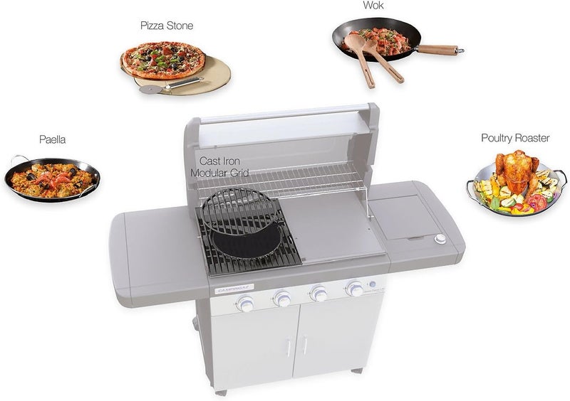 CAMPINGAZ شواية الدجاج Campingaz Gourmet Barbecue - من الفولاذ المقاوم للصدأ غير اللاصق - Image 5
