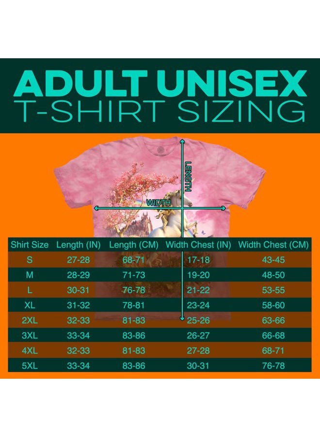 THE MOUNTAIN Girls Awesome Unicorn T-Shirt, Pink, XXL - Image 3