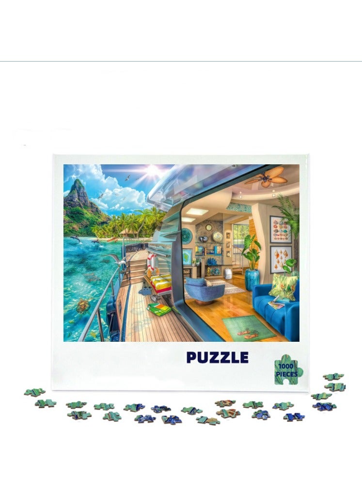 Anna 1000-Piece Marine Landscape Puzzle for Ships - Image 2