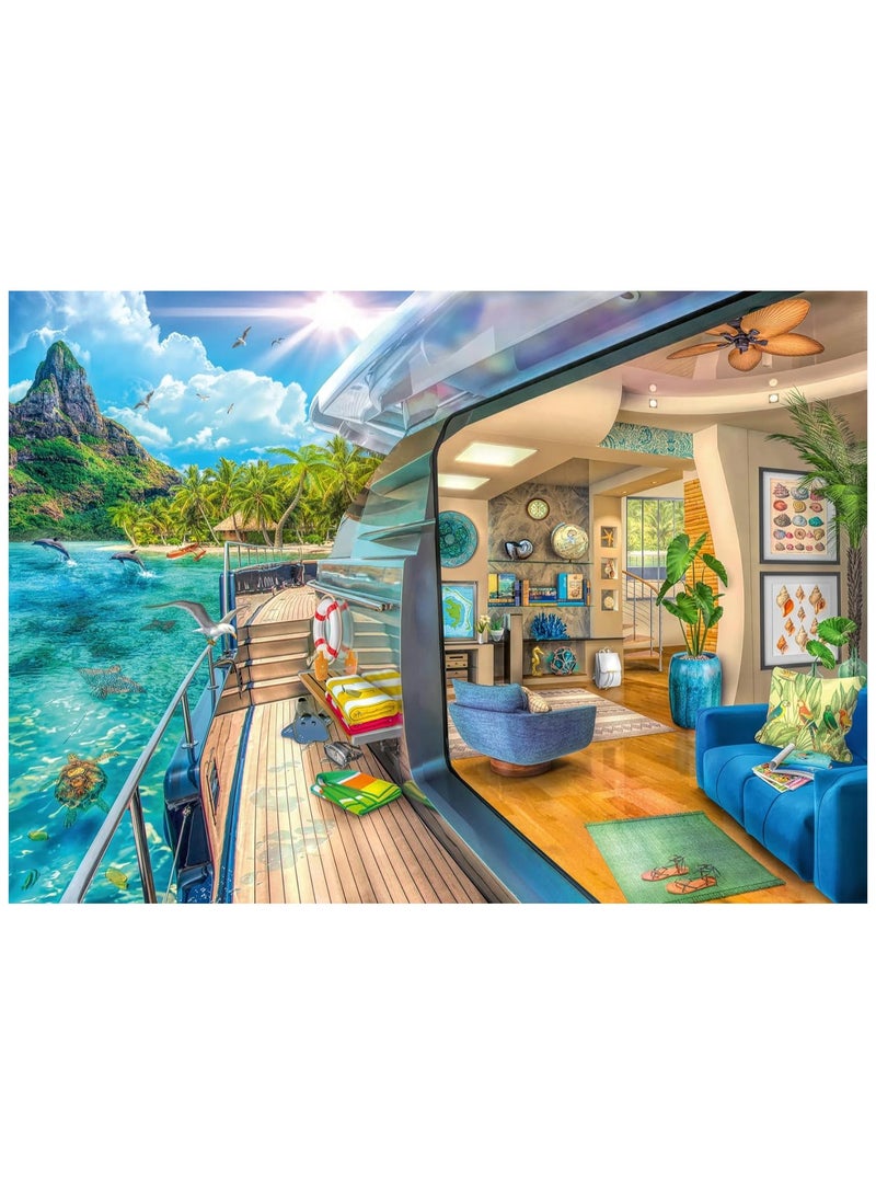 Anna 1000-Piece Marine Landscape Puzzle for Ships - Image 1