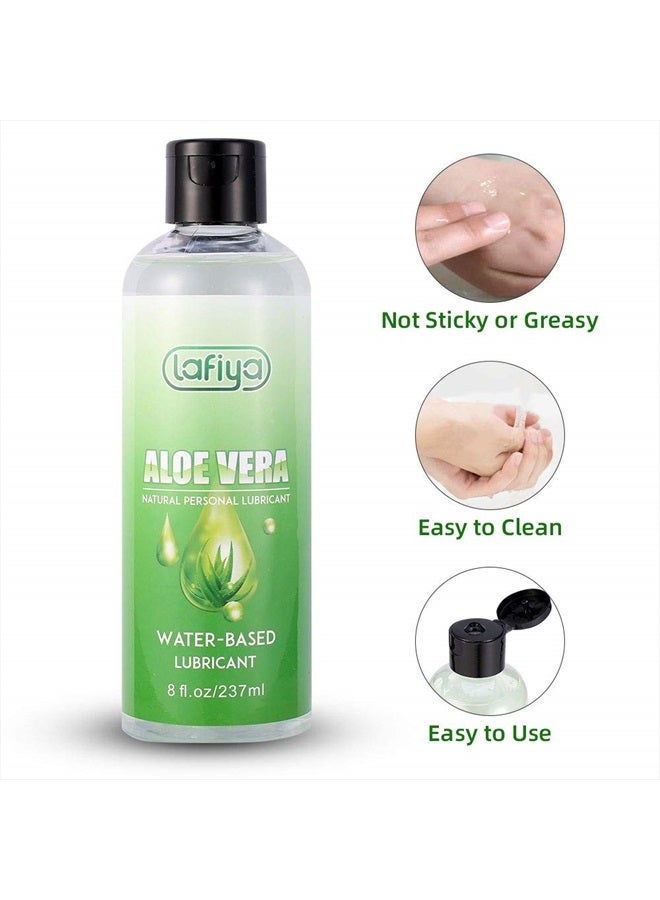 LAFIYA Aloe Personal Lubricant, Organic Water Based - 8 oz- Paraben Free - Image 5