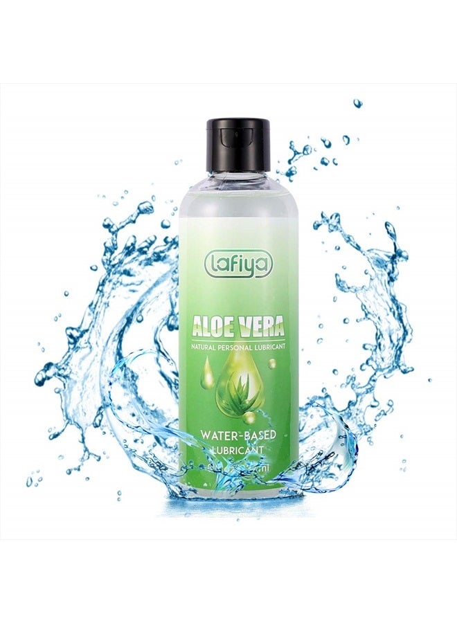 LAFIYA Aloe Personal Lubricant, Organic Water Based - 8 oz- Paraben Free - Image 2