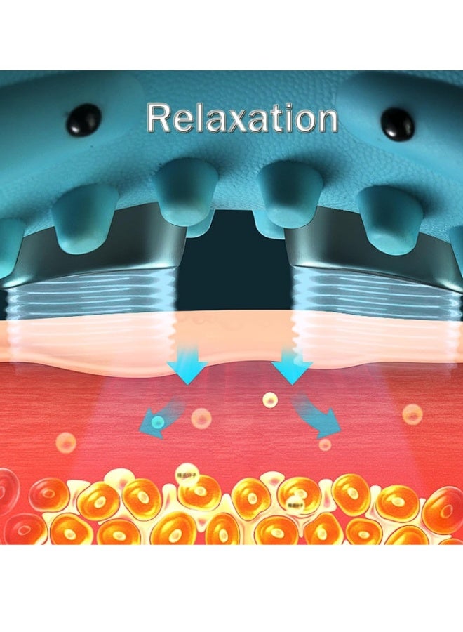 Loquat Neck Massager  Portable Shiatsu Massage Pillow  Neck and Shoulder Massager with Heating Function with 6 Speed  3 Heating Function (Blue) - Image 4