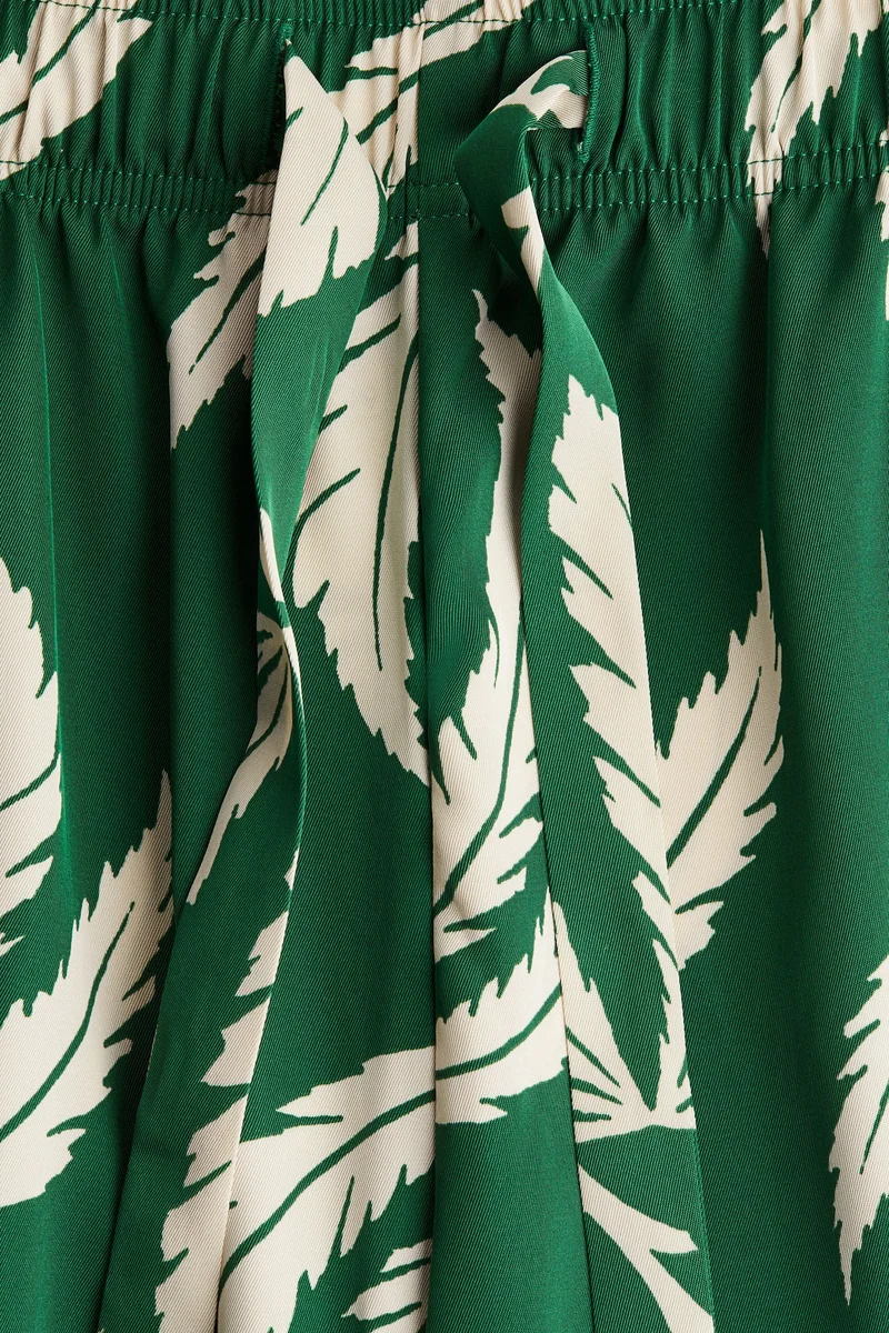 اتش اند ام بنطلون تويل برباط