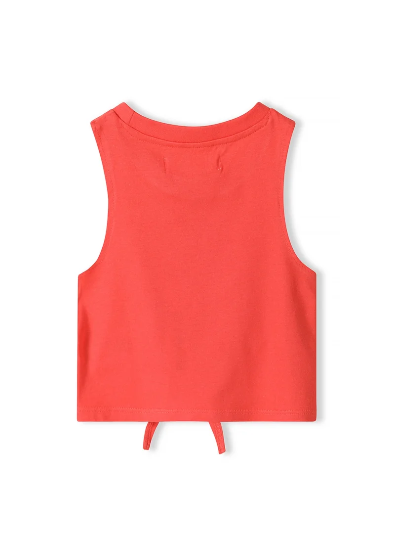 MINOTI Kids Girls Tie Front Vest