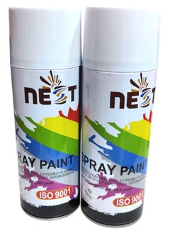 Nest "NEST WHITE Spray Paint - 400ml, Multipurpose, Fast Drying, High Gloss Finish  - Image 1