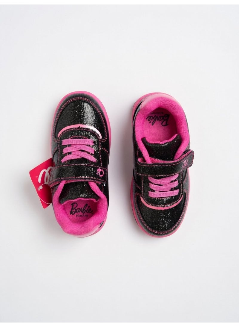 Barbie Girls Low Top Sneakers, Lightweight Shoes - Image 2