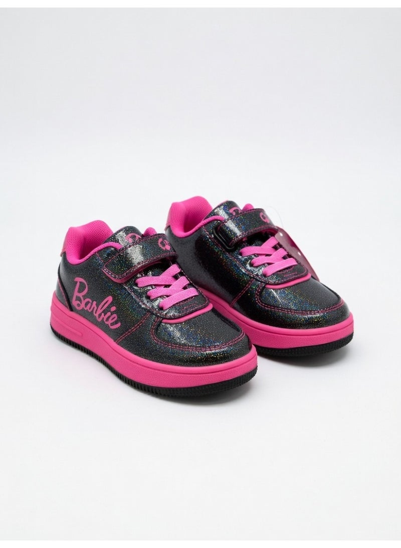 Barbie Girls Low Top Sneakers, Lightweight Shoes - Image 4