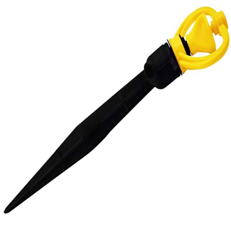 DIY Crafts Garden Watering Sprayer Lawn Irrigation Sprinkler, Stake for Micro Drip Irrigation Distribution Garden Saving Water Automatic Greenhouse, Flower Bed,Patio (5 Pcs, Sprinkler with Stake) - Image 5