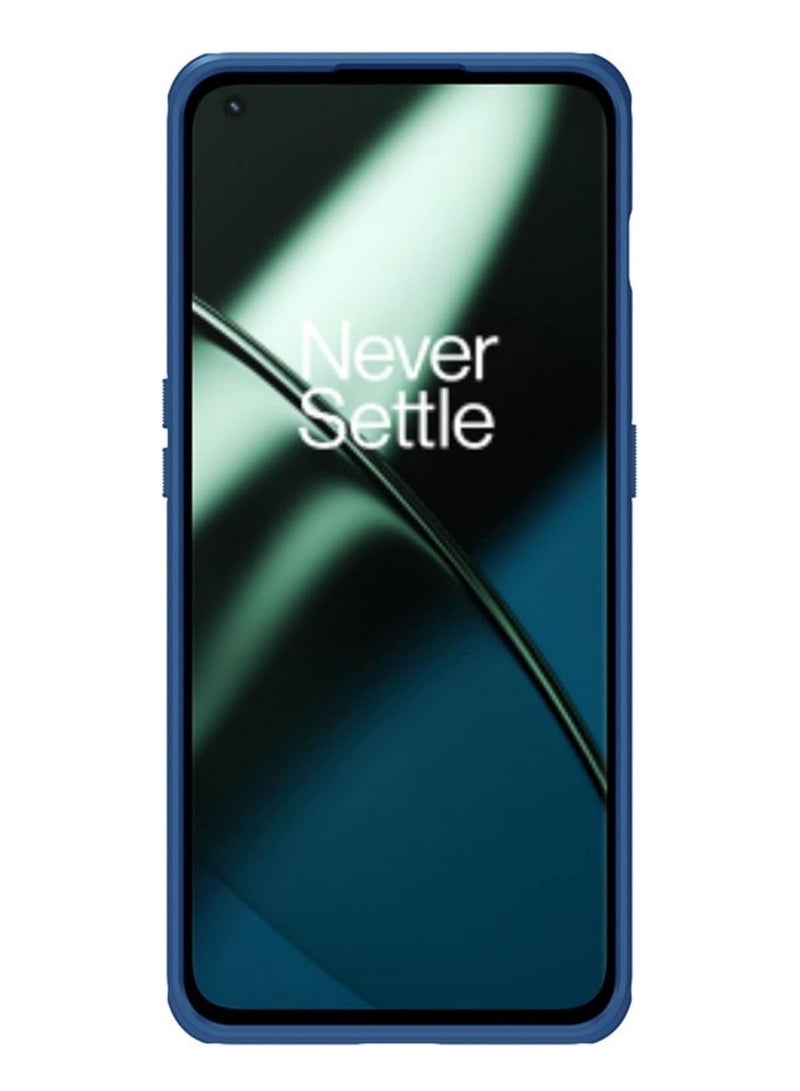 Nillkin Super Frosted Shield Pro Matte cover case for OnePlus 11 - Blue - Image 4