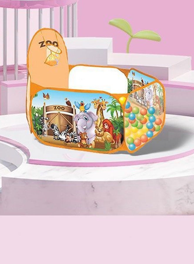 Children's ball pool playhouse Foldable ball pool tents Outdoor children's tent pool Indoor and outdoor tent game house（Excluding ball） - Image 5